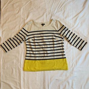 Talbots striped sweater